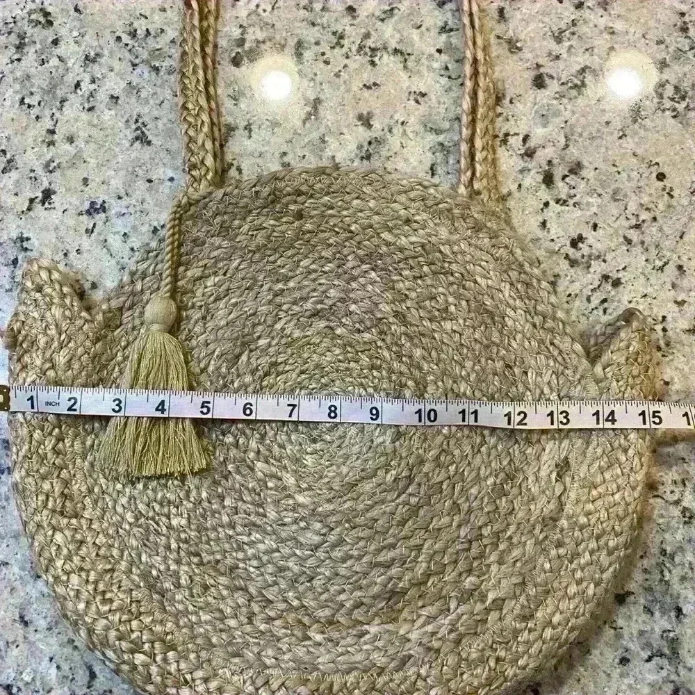 Jute Boho Shoulder Bag - Picture 3 of 5